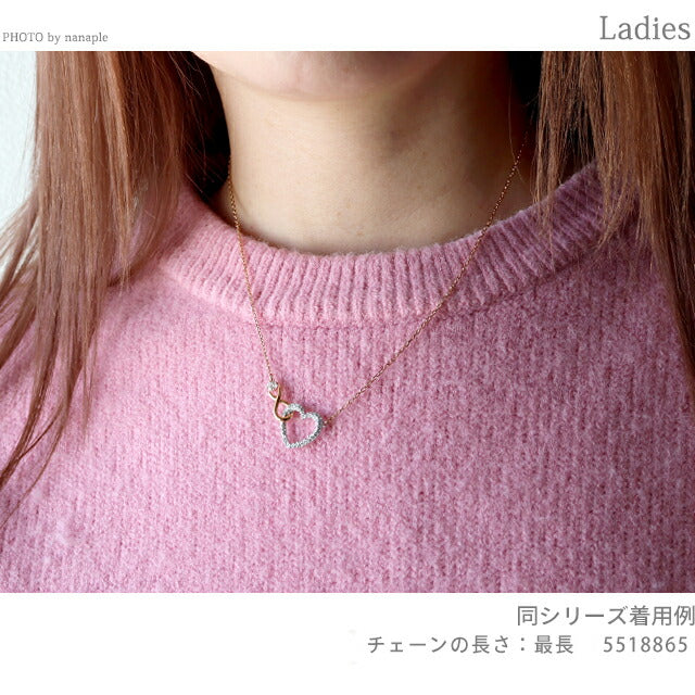 スワロフスキー ネックレス レディース ブランド SWAROVSKI Hyperbola ペンダント スワロフスキー ハート 5518865 ローズゴールド SW-5518865