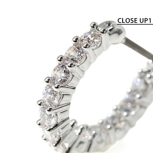 スワロフスキー ピアス レディース ブランド SWAROVSKI Matrix Vittore フープ スワロフスキー 両耳用 5562126 シルバー アクセサリー SW-5562126