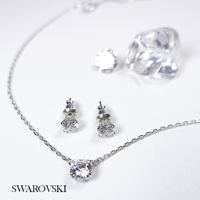 スワロフスキー ネックレス ピアス セット レディース SWAROVSKI Stilla Set ペンダント 2点セット スタッド スワロフスキー 両耳用 5647663 SW-5647663