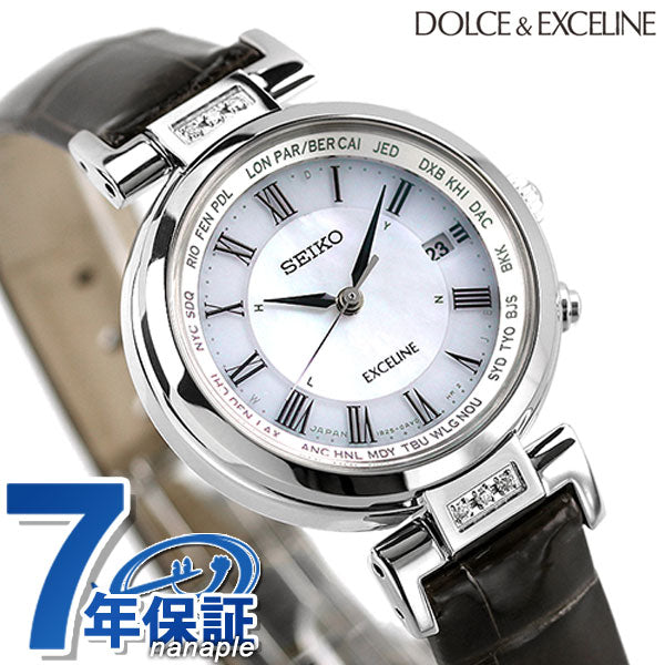 Seiko Dolce & Exceline Flight Expert SWCW109 SEIKO Watch Brand Women&