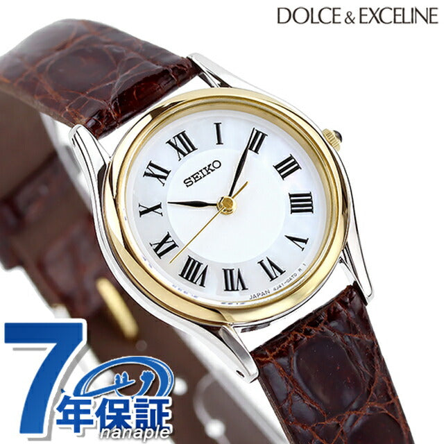 新品SEIKOセイコー腕時計・SWDL162・ドルチェ & エクセリーヌクオーツ セイコー ドルチェ&エクセリーヌ レディース SWDL162 SEIKO