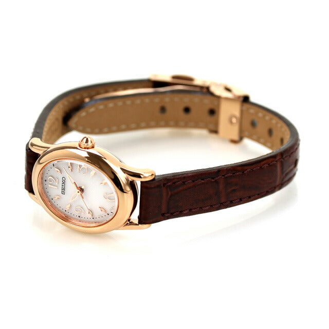 精工观看品牌女士太阳皮带SWFA148 SEIKO SWFA148