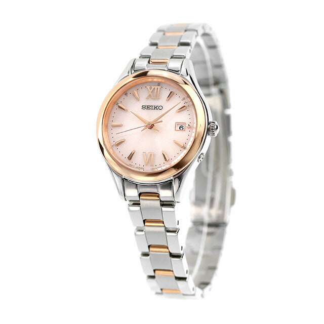 Seiko Selection Round Solar Radio Watch Brand Women&