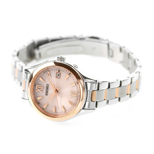 Seiko Selection Round Solar Radio Watch Brand Women&