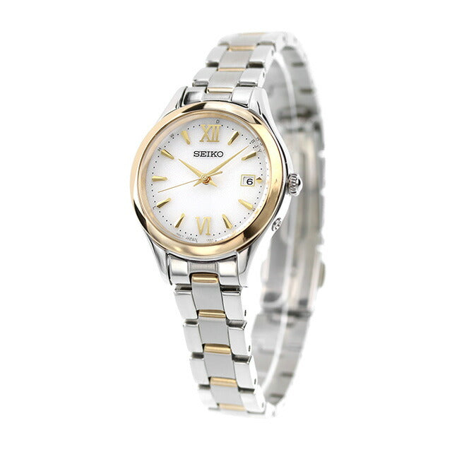 Seiko Selection Round Solar Radio Watch Brand Women&