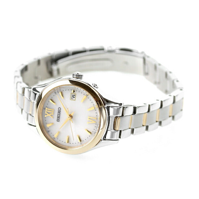Seiko Selection Round Solar Radio Watch Brand Women&