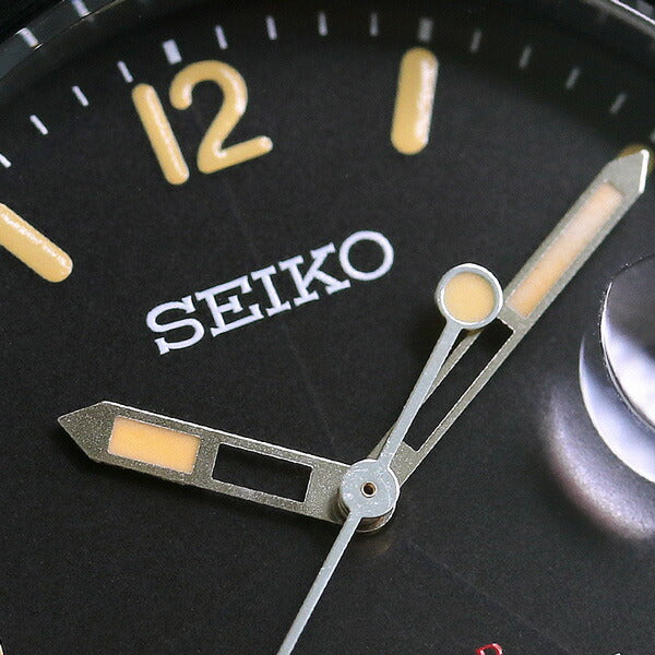 日本太阳能观看品牌SZEV013精工限量模型Seiko黑色皮带SZEV013