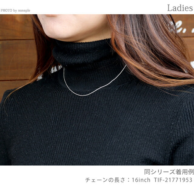 ティファニー ネックレス レディース ブランド TIFFANY&Co. 16inch 21771953 シルバー アクセサリー TIF-21771953
