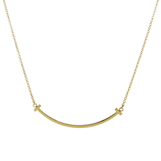 ティファニー ネックレス レディース ブランド TIFFANY&Co. スマイルペンダント 35189459 イエローゴールド アクセサリー TIF-35189459