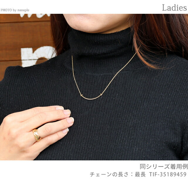 ティファニー ネックレス レディース ブランド TIFFANY&Co. スマイルペンダント 35189459 イエローゴールド アクセサリー TIF-35189459