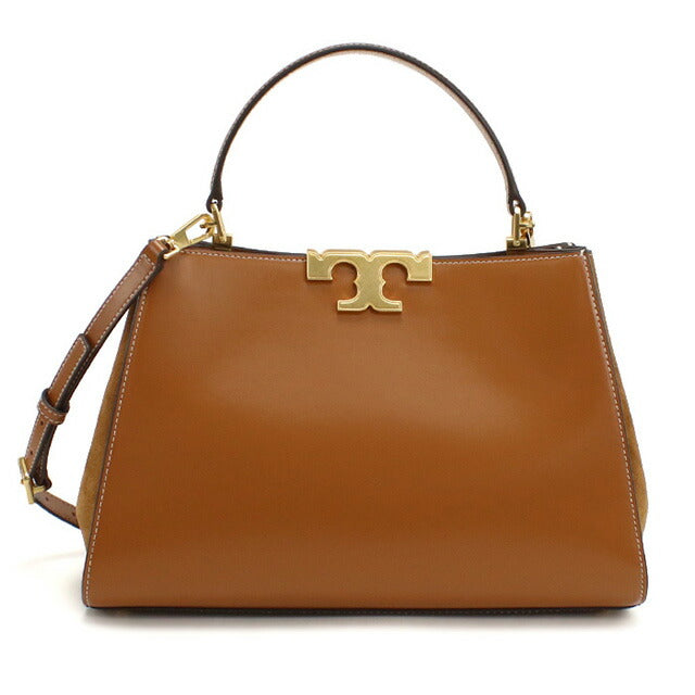 トリーバーチ ハンドバッグ レディース ブランド TORY BURCH ELEANOR 137312 WHISKEY ブラウン系 バッグ TOB137312021