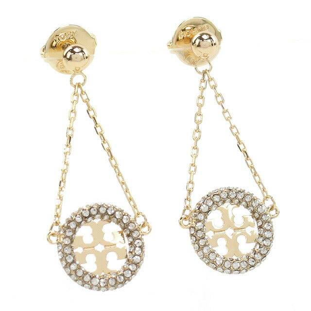 トリーバーチ ピアス レディース ブランド TORY BURCH MILLER 153690 TORY GOLD-CRYSTA ゴールド系 アクセサリー TOB153690011