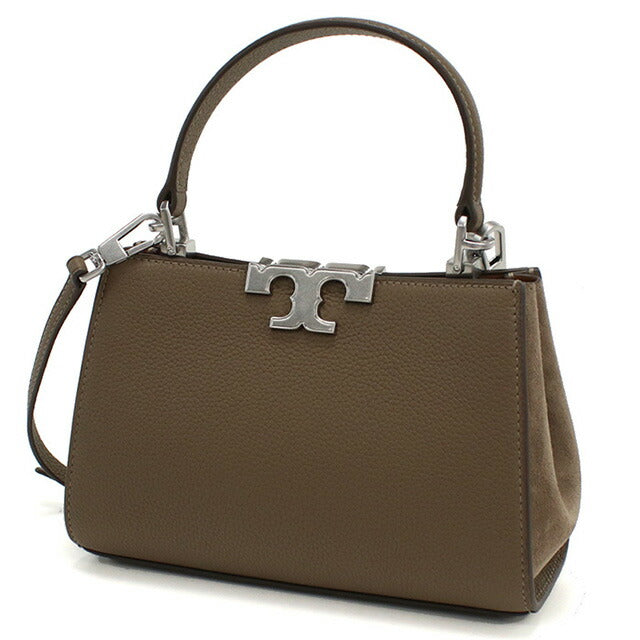 トリーバーチ ハンドバッグ レディース ブランド TORY BURCH ELEANOR 154817 WILD MUSHROOM グレー系 バッグ TOB154817011