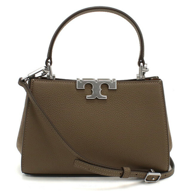 トリーバーチ ハンドバッグ レディース ブランド TORY BURCH ELEANOR 154817 WILD MUSHROOM グレー系 バッグ TOB154817011