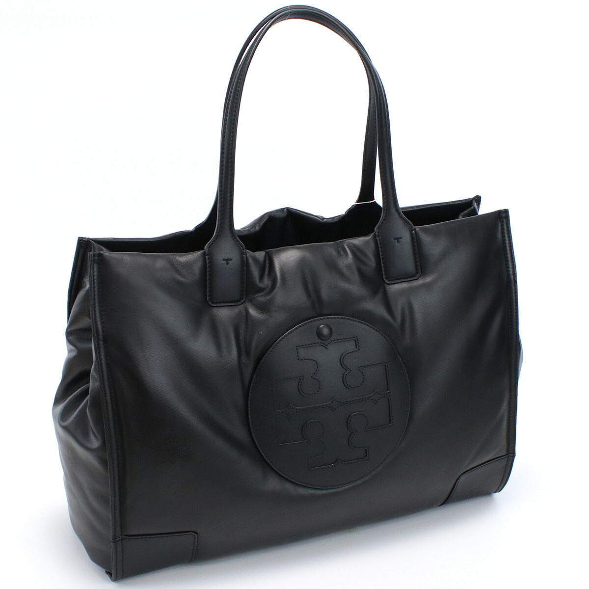 トリーバーチ トートバッグ レディース GARMENT NAPPA レザー 60985 BLACK ブラック バッグ TOB60985011