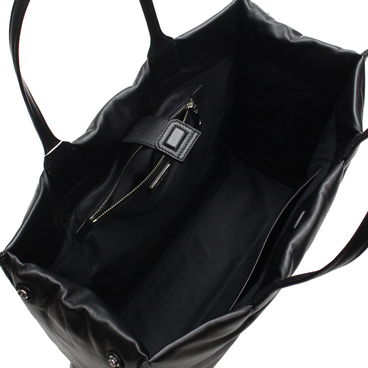 トリーバーチ トートバッグ レディース GARMENT NAPPA レザー 60985 BLACK ブラック バッグ TOB60985011