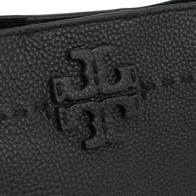 トリーバーチ ハンドバッグ レディース ブランド TORY BURCH MCGRAW レザー カンボジア 74956 BLACK ブラック バッグ TOB74956011
