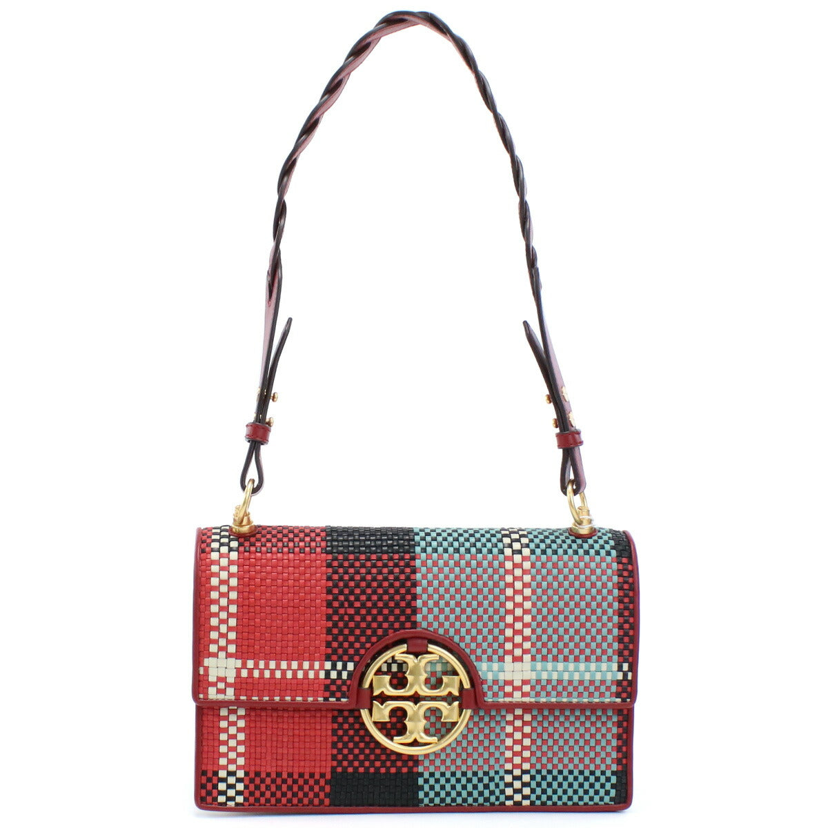 トリーバーチ ショルダーバッグ レディース レザー インド 81983 RED MULTI レッド系 マルチカラー バッグ TOB81983011
