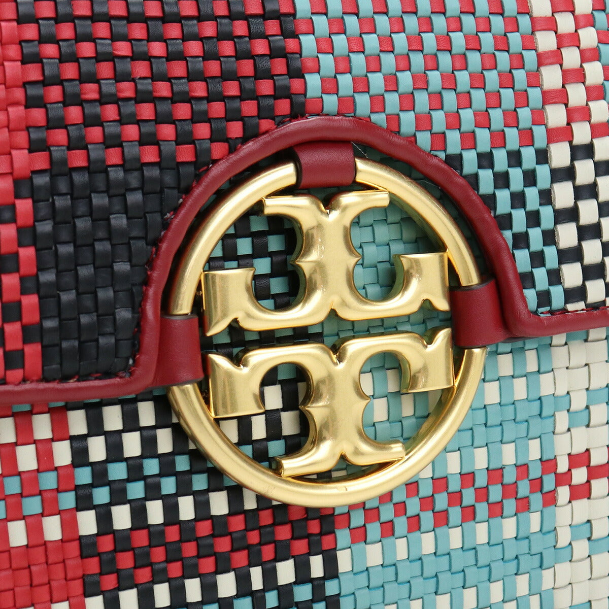 トリーバーチ ショルダーバッグ レディース レザー インド 81983 RED MULTI レッド系 マルチカラー バッグ TOB81983011