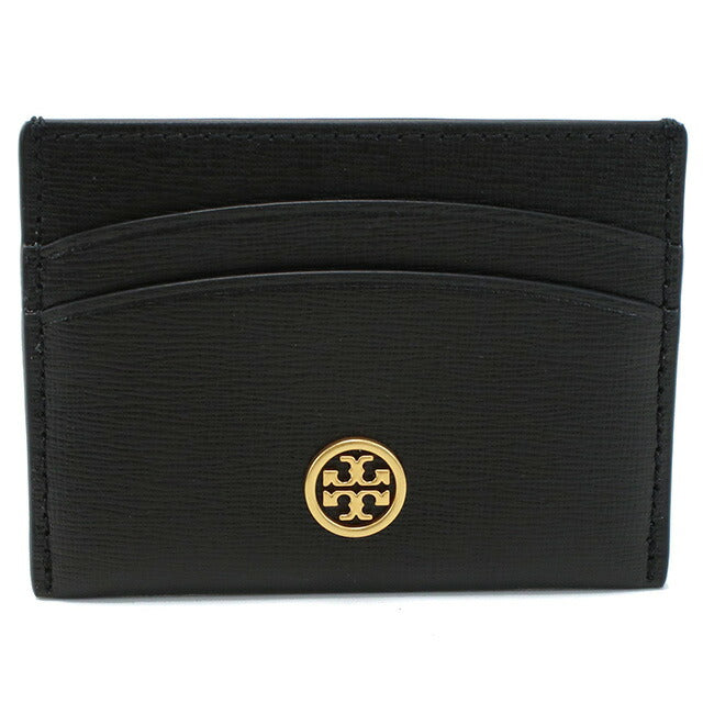 トリーバーチ カードケース レディース ブランド TORY BURCH ROBINSON レザー 84070 BLACK ブラック 財布 TOB84070011