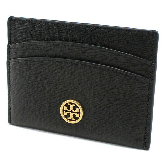 トリーバーチ カードケース レディース ブランド TORY BURCH ROBINSON レザー 84070 BLACK ブラック 財布 TOB84070011