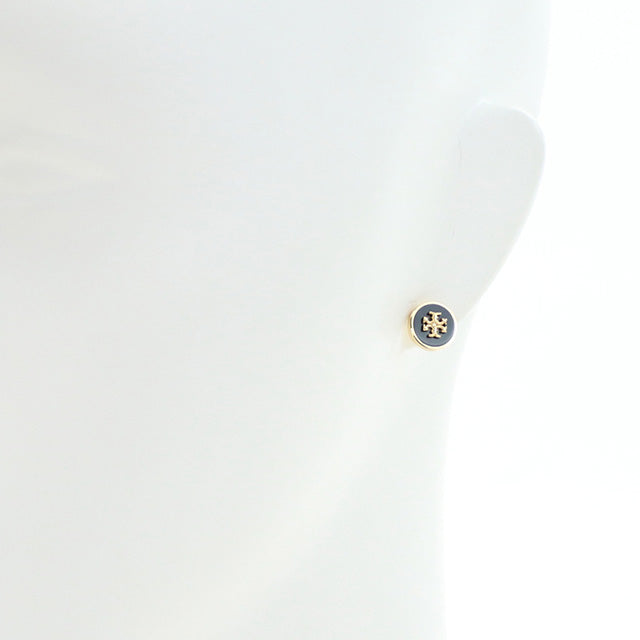 トリーバーチ ピアス レディース ブランド TORY BURCH 90547 TORY GOLD-BLACK アクセサリー TOB90547011