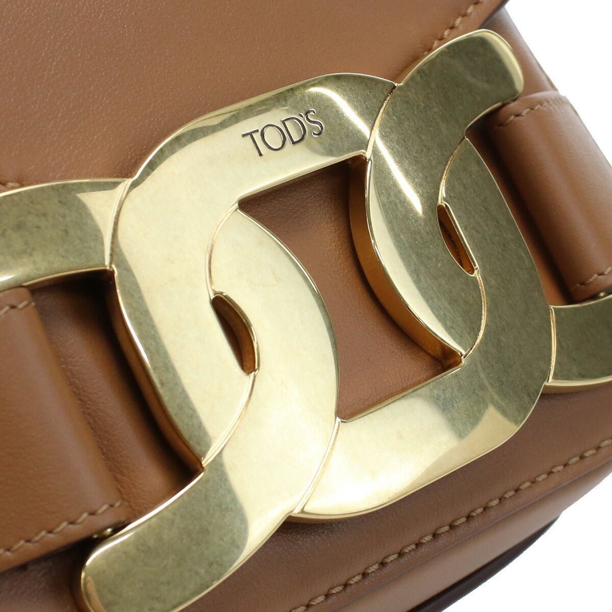 トッズ 斜め掛けショルダーバッグ レディース レザー イタリア XBWAOYJ0100 ブラウン系 バッグ TODXBWAOYJ0100011