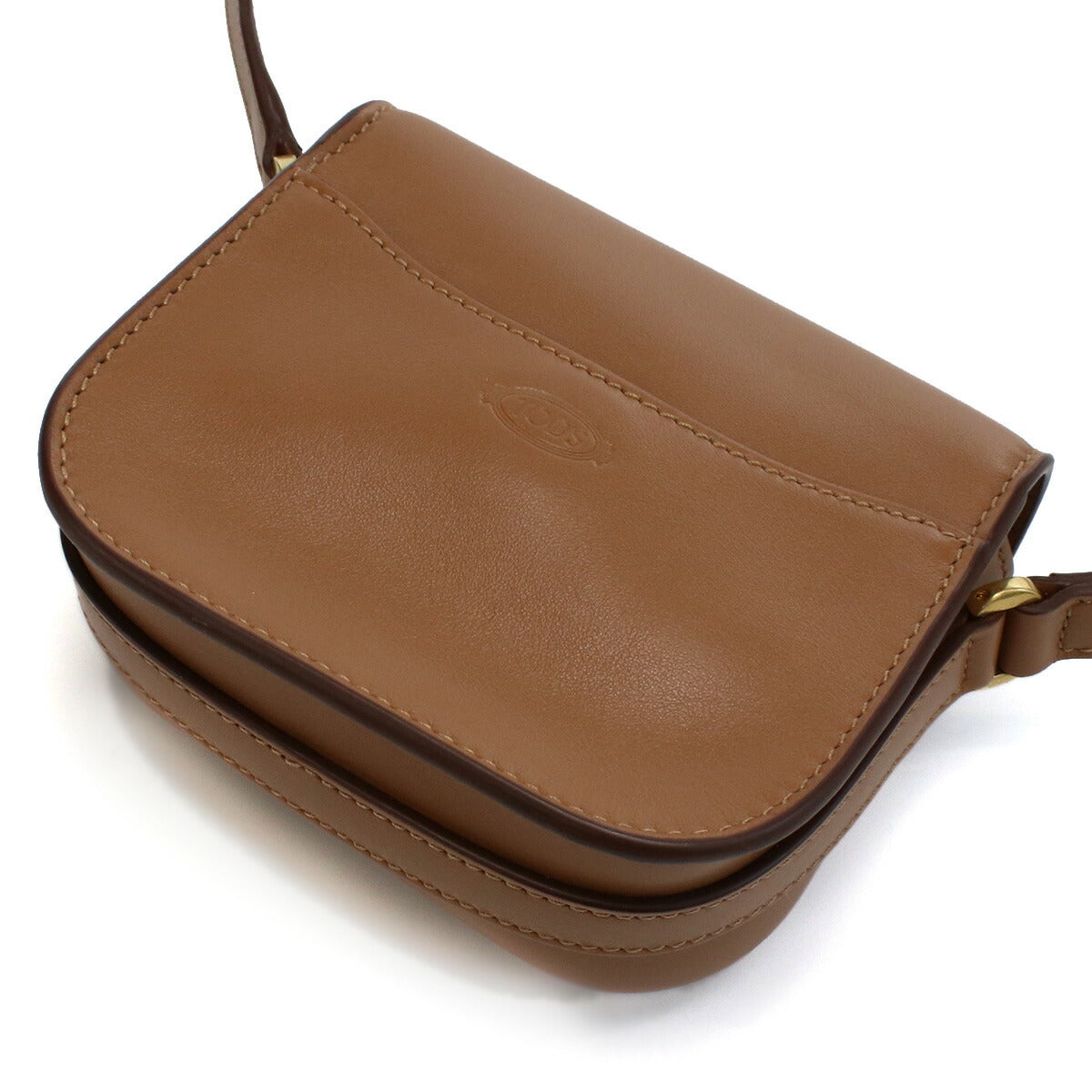 トッズ 斜め掛けショルダーバッグ レディース レザー イタリア XBWAOYJ0100 ブラウン系 バッグ TODXBWAOYJ0100011