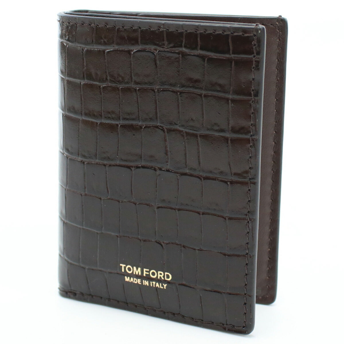 トム フォード カードケース メンズ カーフ イタリア Y0279T ブラウン系 財布 TOFY0279T011