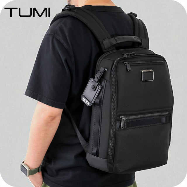 men tumi backpack TUMI Backpack Men's Brand TUMI Dynamic Backpack Business Bag Business – 腕時計のななぷれ