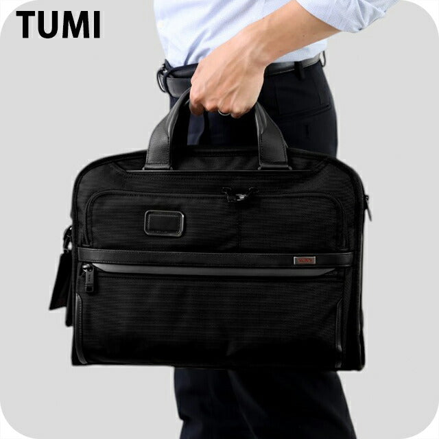 トゥミ ブリーフケース メンズ ブランド TUMI アルファ ビジネスカバン パソコンバッグ PCバッグ リクルートバッグ 2WAY 02603182D3 BLACK TUMI-02603182D3