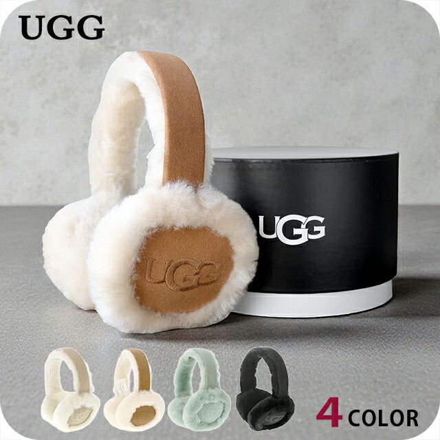 アグ イヤーマフ レディース ブランド UGG シープスキンエンブロイ
