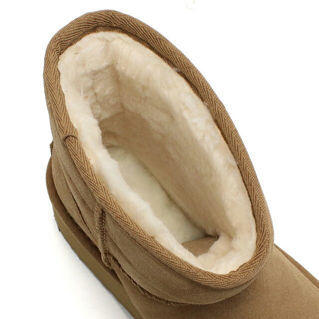 アグ ブーツ レディース ブランド UGG CLASSIC MINI PLATFORM 1134991 ベージュ シューズ 選べるモデル UGG1134991B