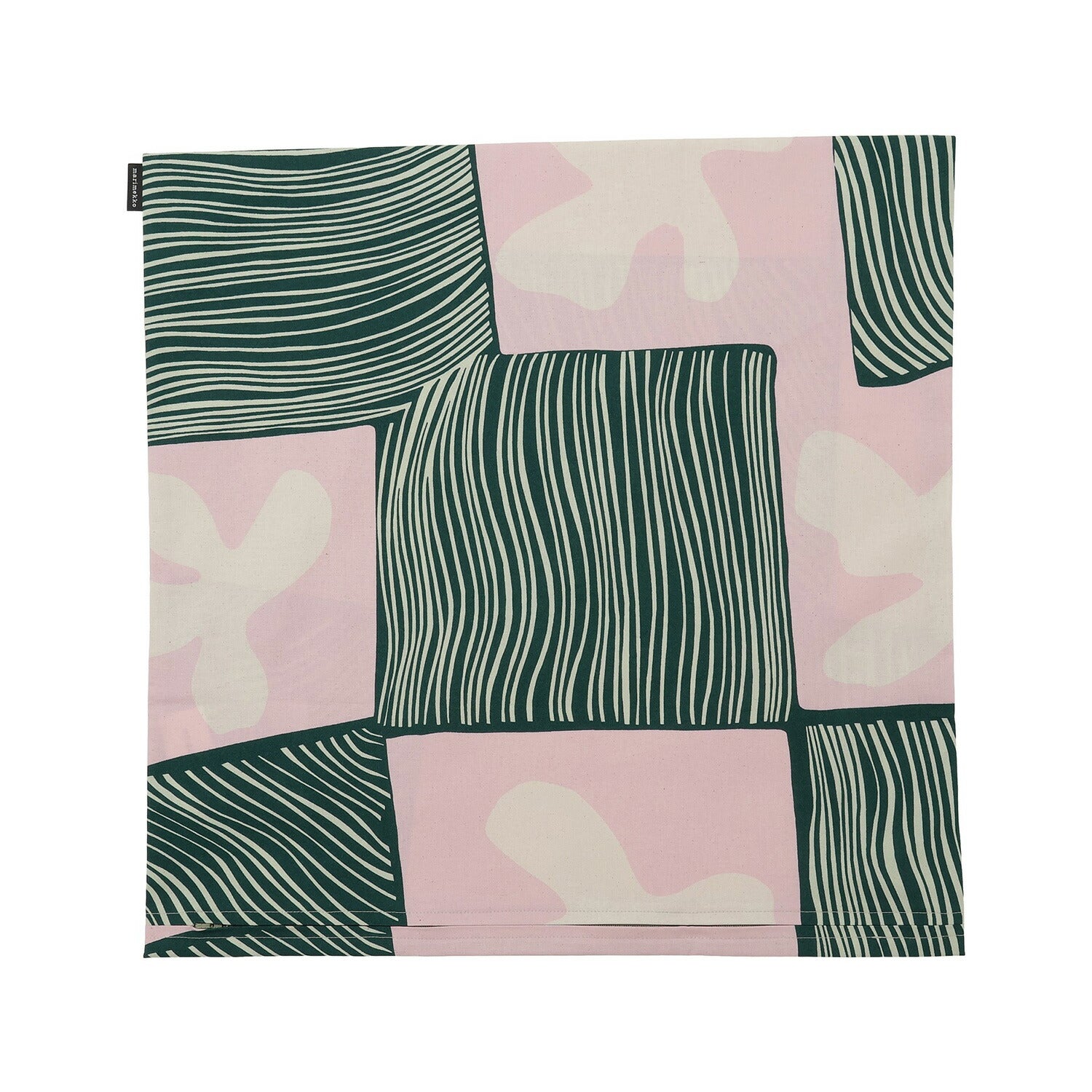 マリメッコ marimekko 072189 630 コルケウクシッサ クッションカバー 50×50cm グリーン×ピンク レディース ユニセックス UOMM00509L