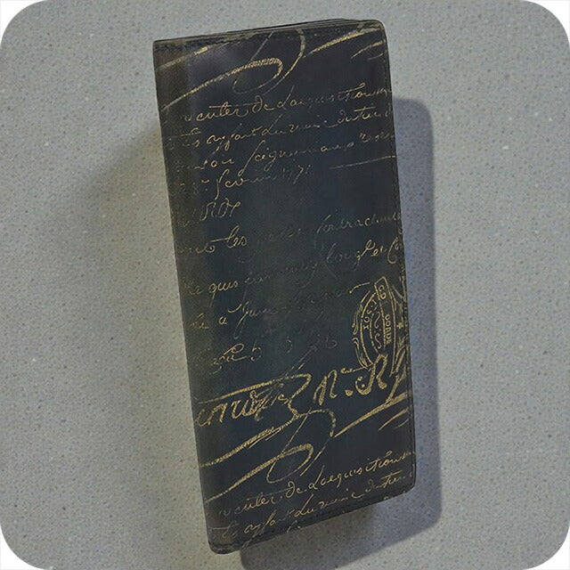 中古 ベルルッティ 長財布二折 メンズ ブランド BERLUTI カリグラフィ