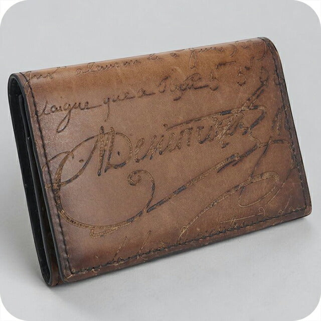 Berluti ジップカードホルダー アイスブラウン コア マキシ ジップ カードホルダー | ベルルッティ JP