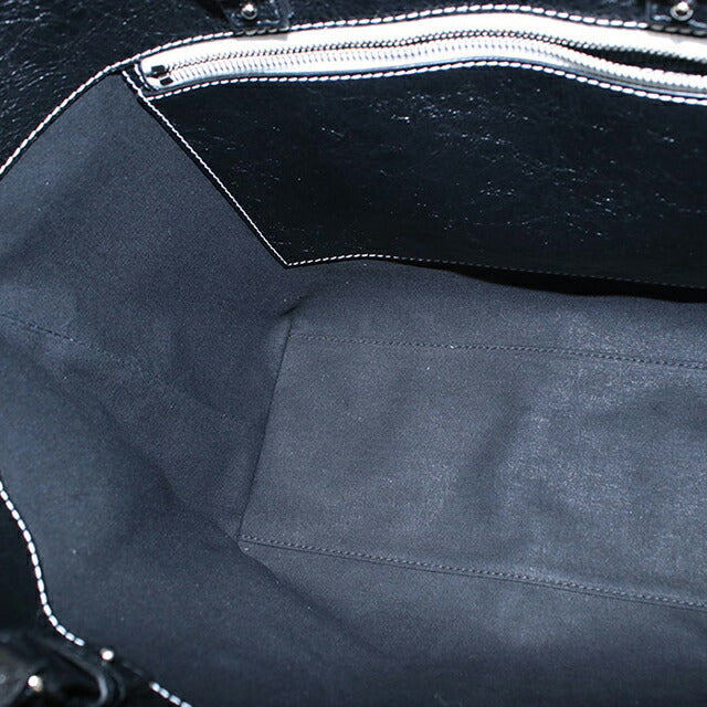 中古 バレンシアガ トートバッグ レディース ブランド BALENCIAGA バルベス 2WAY レザー 671409 ブラック バッグ USDBG101101011