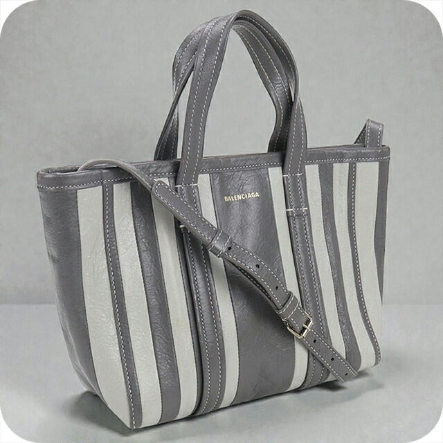 二手 Balenciaga 手提包女士品牌 BALENCIAGA Barbes 2WAY 671404 灰色包 USDBG102473011
