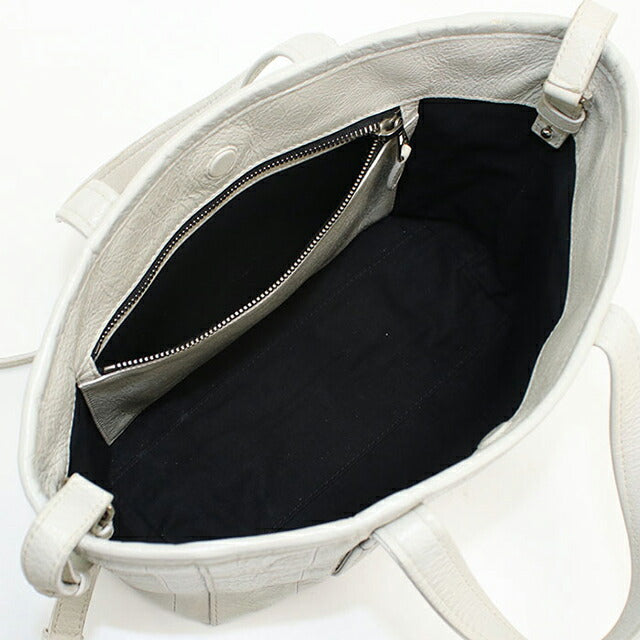 二手 Balenciaga 手提包 女士品牌 BALENCIAGA Barbes 2WAY 皮革 671404 白色 USDBG102769011