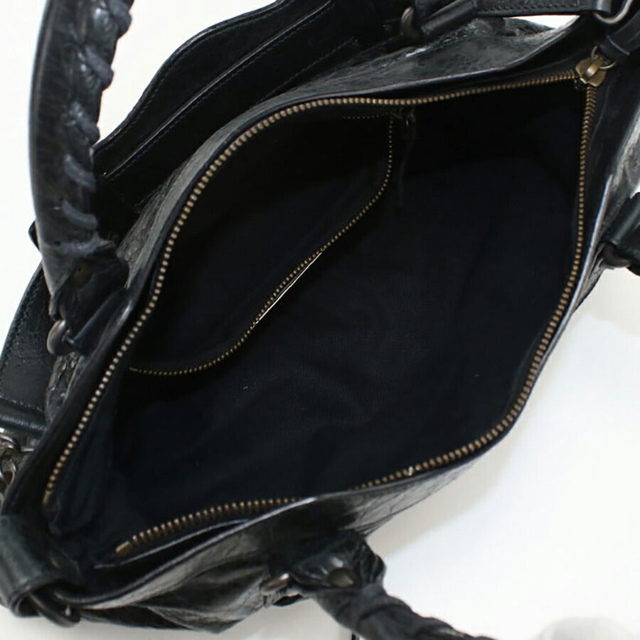 中古 バレンシアガ ハンドバッグ レディース ブランド BALENCIAGA 2WAY レザー 103203 ブラック バッグ USDBG95152011