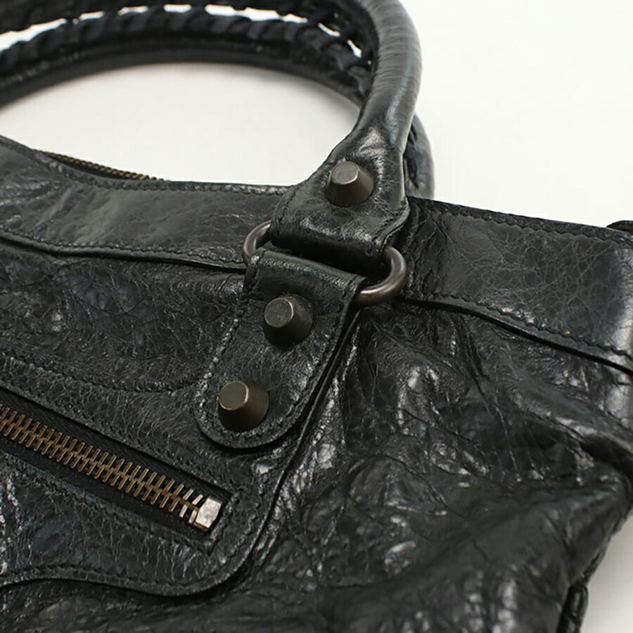 中古 バレンシアガ ハンドバッグ レディース ブランド BALENCIAGA 2WAY レザー 103203 ブラック バッグ USDBG95152011