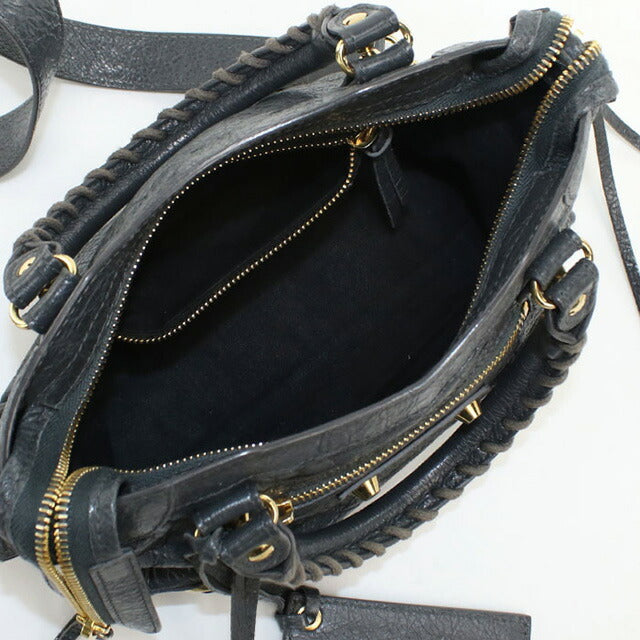 中古 バレンシアガ ハンドバッグ レディース ブランド BALENCIAGA クラシック ミニシティ 2WAY レザー 300295 ブラック バッグ USDBG96399011