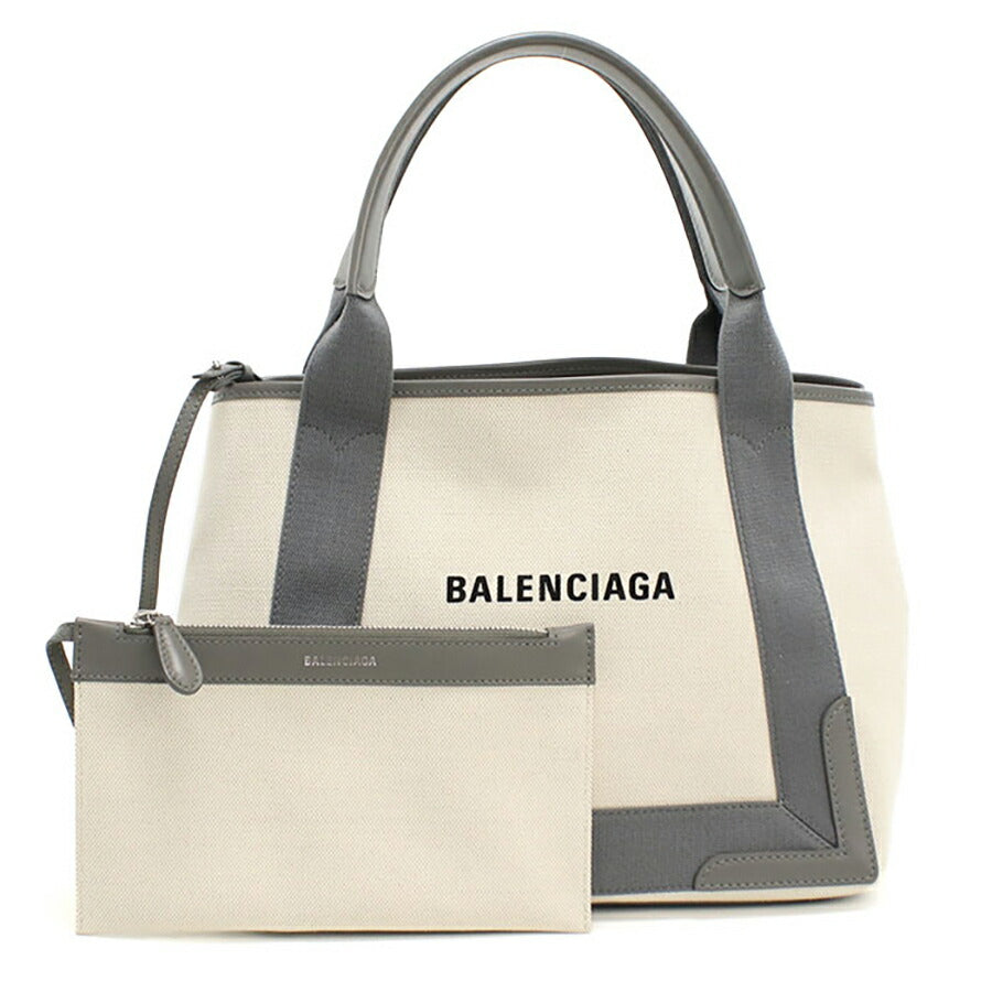 中古 バレンシアガ トートバッグ レディース ブランド BALENCIAGA ネイビーカバ スモール 339933 バッグ USDBG96584011