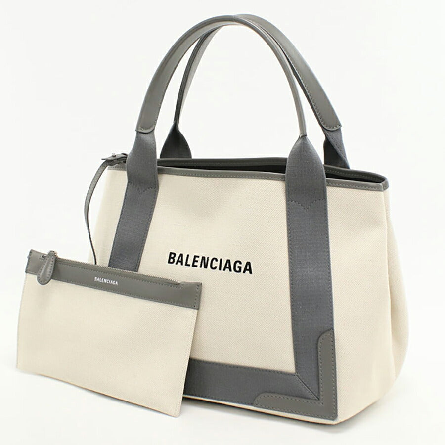 中古 バレンシアガ トートバッグ レディース ブランド BALENCIAGA ネイビーカバ スモール 339933 バッグ USDBG96584011