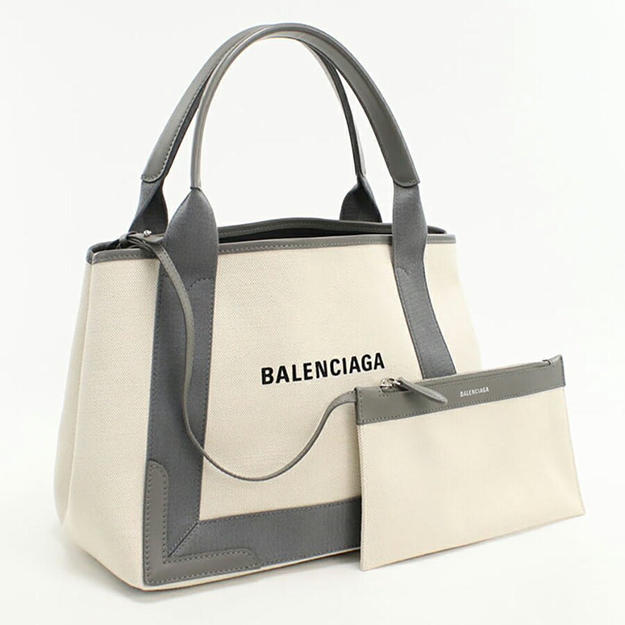中古 バレンシアガ トートバッグ レディース ブランド BALENCIAGA ネイビーカバ スモール 339933 バッグ USDBG96584011