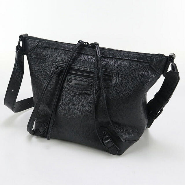 中古 バレンシアガ ショルダーバッグ レディース ブランド BALENCIAGA ネオクラシック レザー 689946 ブラック バッグ USDBG97254011
