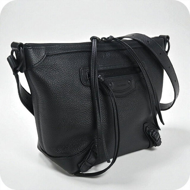 中古 バレンシアガ ショルダーバッグ レディース ブランド BALENCIAGA ネオクラシック レザー 689946 ブラック バッグ USDBG97254011