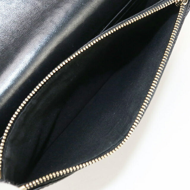 中古 バレンシアガ チェーンウォレット レディース ブランド BALENCIAGA レザー 444168 ブラック 財布 USDBG97423011