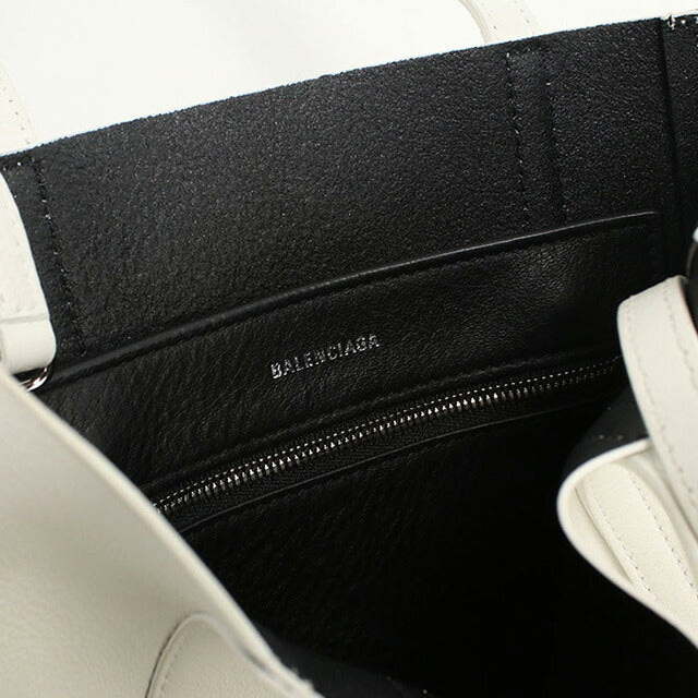 中古 バレンシアガ トートバッグ レディース ブランド BALENCIAGA エブリデイ 2WAY レザー 551815 ホワイト バッグ USDBG98348011