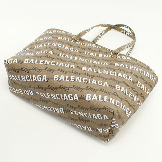 中古 バレンシアガ トートバッグ レディース ブランド BALENCIAGA バレンシアガシグネチャー 702698 210DH 2762 ブラウン バッグ USDBG98882011